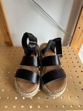 The Drop Women's Listilla Espadrille Wedge Sandal Size 5